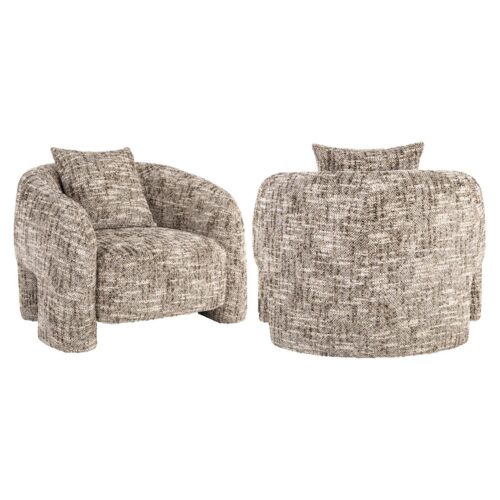 Lounge-Sessel Toskana braun omara (Brown omara)