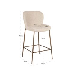 Counterstoel Odarby biscotti