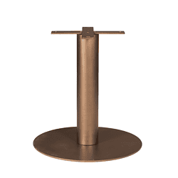 STF-0009-1 Robuuste metalen tafelvoet voor stevige en stijlvolle meubelconstructies, perfect voor horeca, kantoor of industrieel interieur, verkrijgbaar bij Mokana Meubelen.