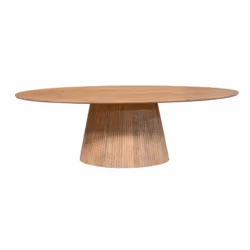 Eettafel Solana | 240 cm | Naturel | Ovaal