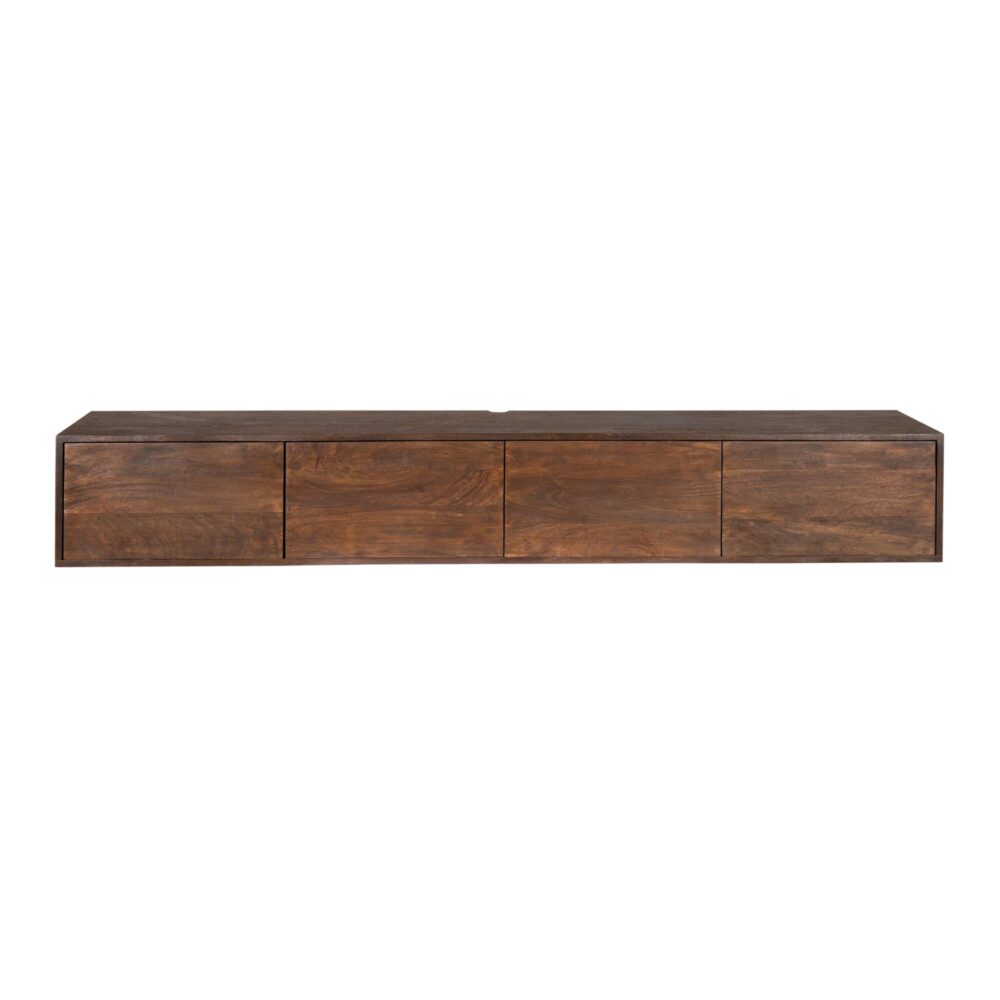 Zwevend tv meubel Vision Brown | 200 cm