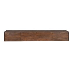 Zwevend tv meubel Vision Brown | 200 cm