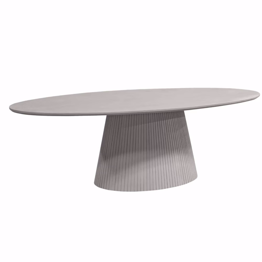 Eettafel Solana | 240 cm | Ovaal | Taupe