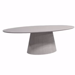 Eettafel Solana | 240 cm | Ovaal | Taupe