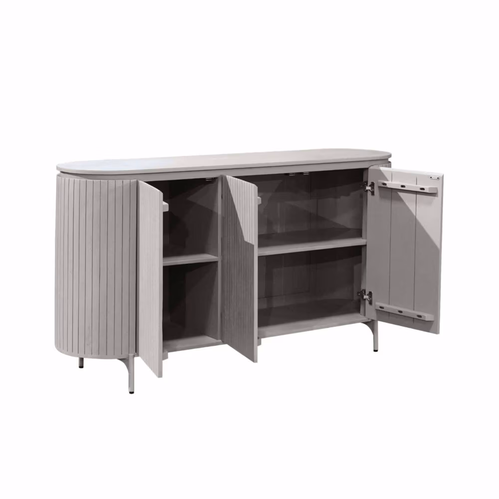 Dressoir Solana | 165 cm | Taupe