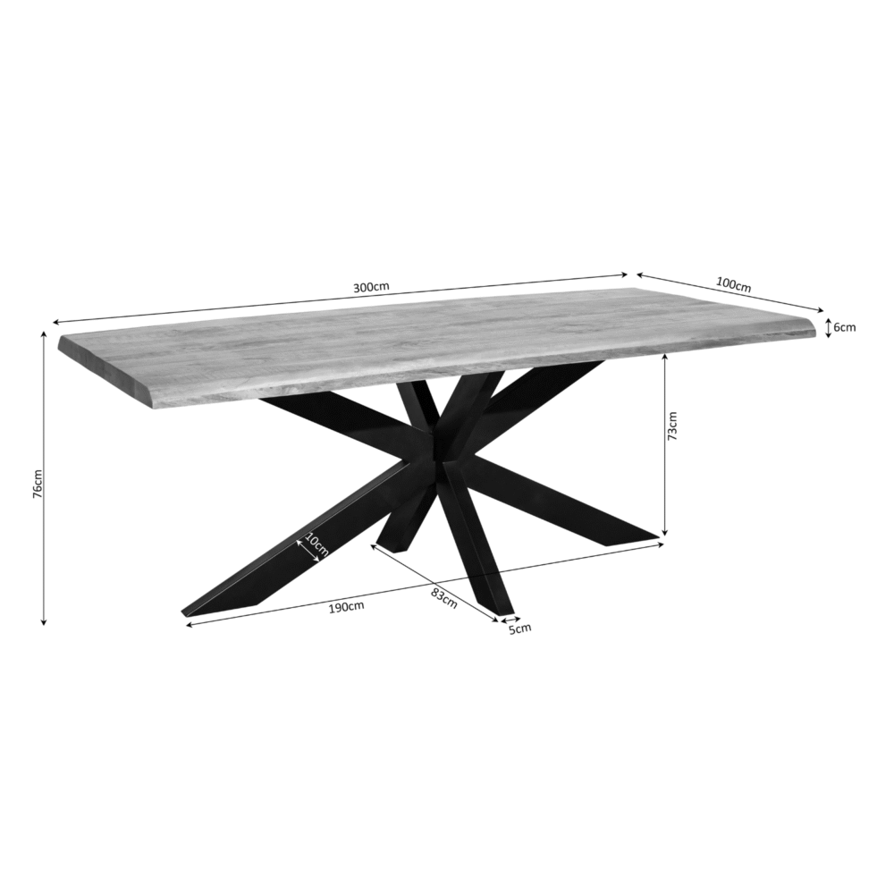 Boomstamtafel Denver | 300 cm