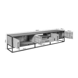 Tv meubel Denver | 240 cm