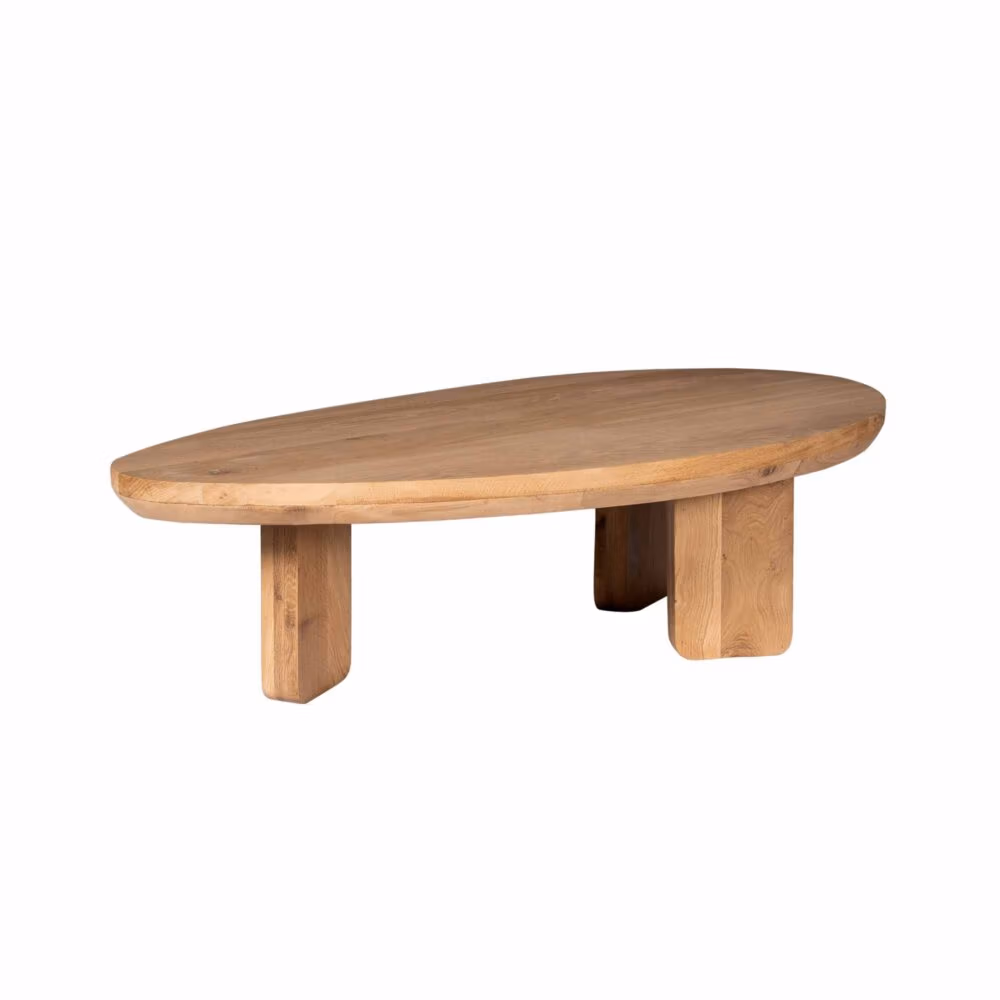 Salontafel Zillah | 130 cm | Naturel Eiken