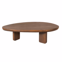 Salontafel Zillah | 130 cm | bruin eiken