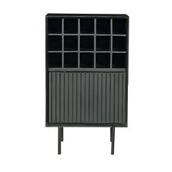 Geverfde industriële vitrinekast met 12 open vakken en schuifdeuren, stijlvolle en functionele opslag voor mooie deco en spullen. Perfect voor modern interieur en woonkamer.