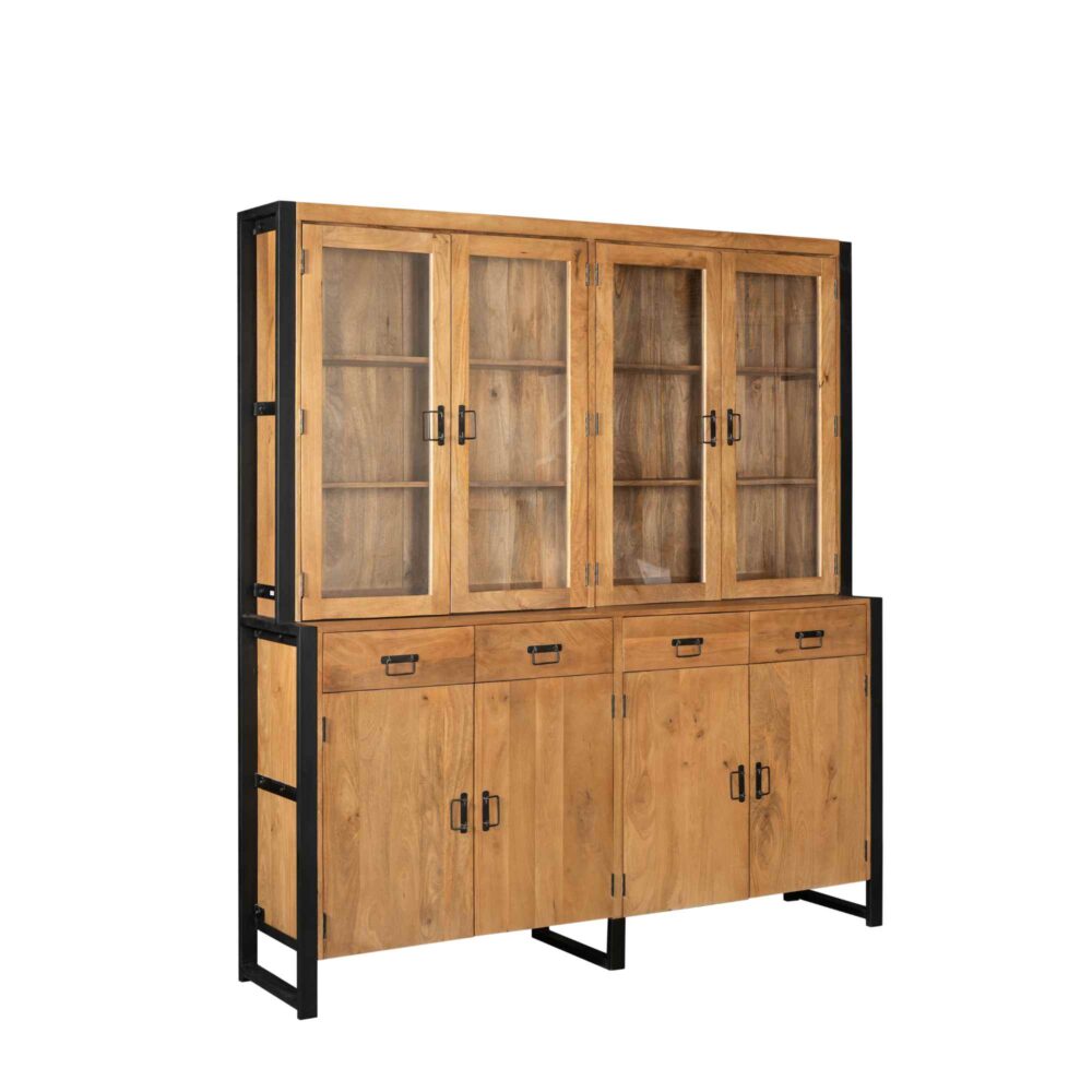 Vitrinekast Boaz XXL | 200 cm