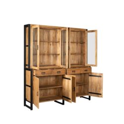 Vitrinekast Boaz XXL | 200 cm