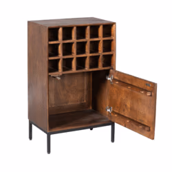 Wijnkast Madison Brown | 55 cm