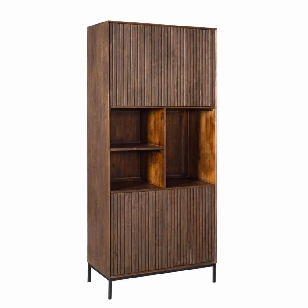Vakkenkast Madison Brown | 90 cm