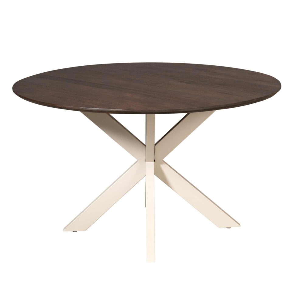 Eettafel Madison Brown | 130 cm | Poot Sand