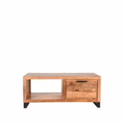 LABEL51 Salontafel Glasgow - Rough - Mangohout - 110 cm