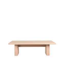 - Mooie houten salontafel van Mokana Meubelen, minimalistisch ontwerp en vakmanschap in natuurlijke houttinten.