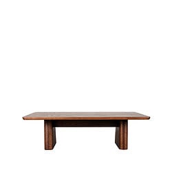 Elegante massief houten salontafel van Mokana Meubelen, ambachtelijk vervaardigd voor duurzaamheid en tijdloze stijl. Perfect voor moderne en klassieke interieur decors.