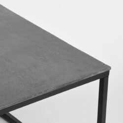 D-MAXX Salontafel Pride - Antiek ash - Metaal - 100 cm
