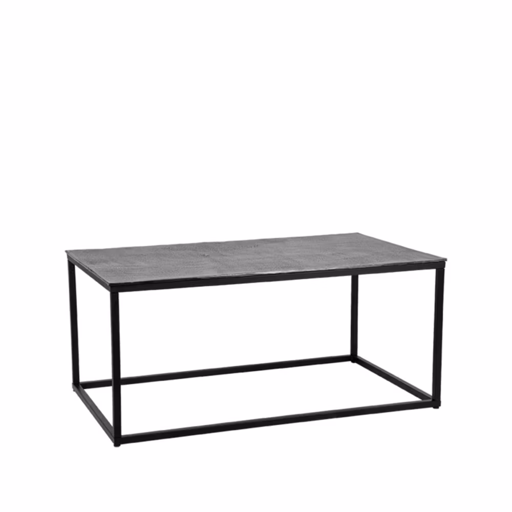 D-MAXX Salontafel Pride - Antiek ash - Metaal - 100 cm