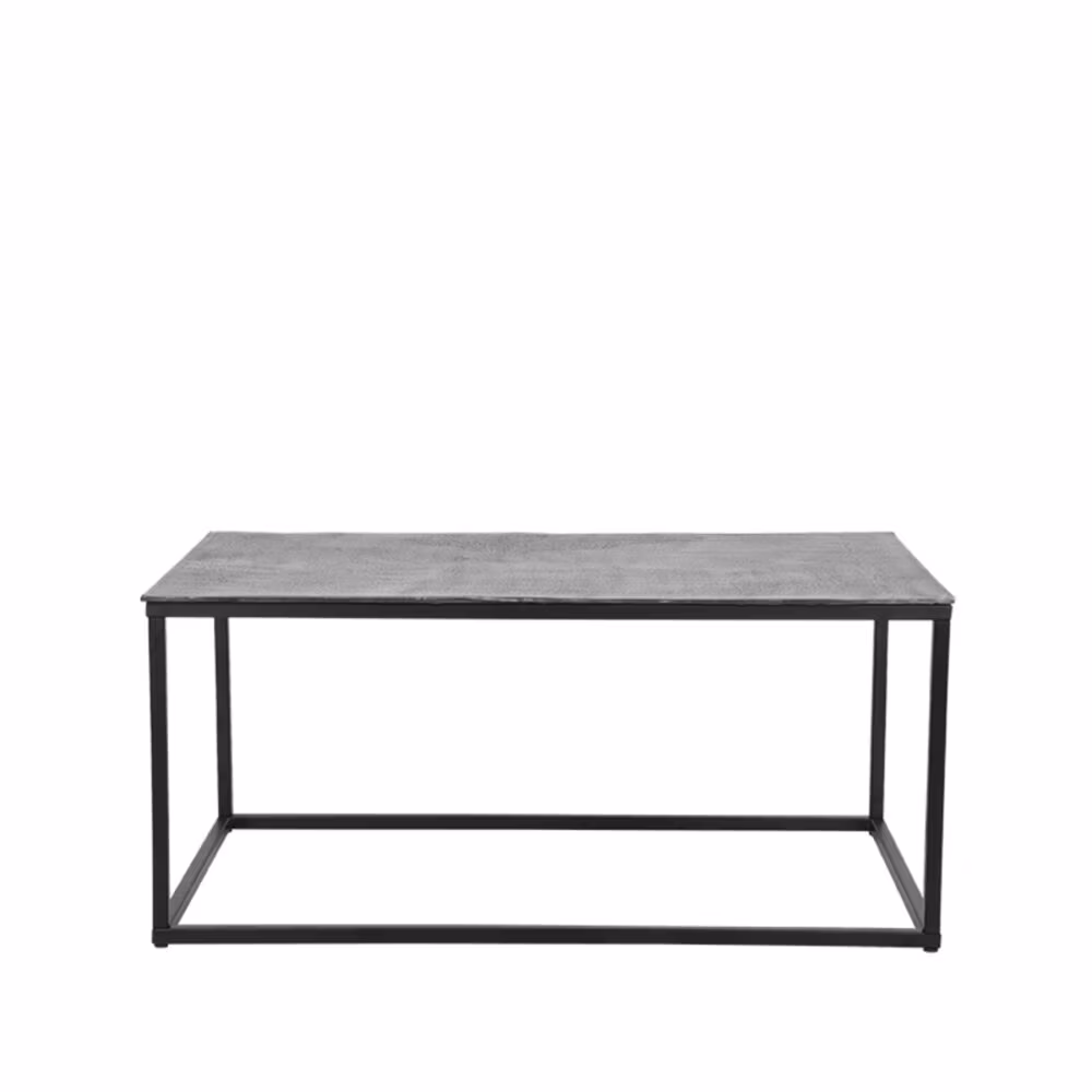 D-MAXX Salontafel Pride - Antiek ash - Metaal - 100 cm