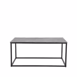 D-MAXX Salontafel Pride - Antiek ash - Metaal - 100 cm