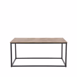 D-MAXX Salontafel Pride - Antiek goud - Metaal - 100 cm