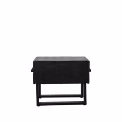 LABEL51 Salontafel Santos - Zwart - Mangohout - 50 cm