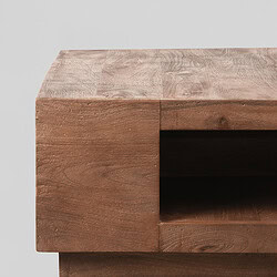 Massief houten meubel met natuurlijke afwerking, perfecte combinatie van elegantie en functionaliteit voor moderne interieurstijl.