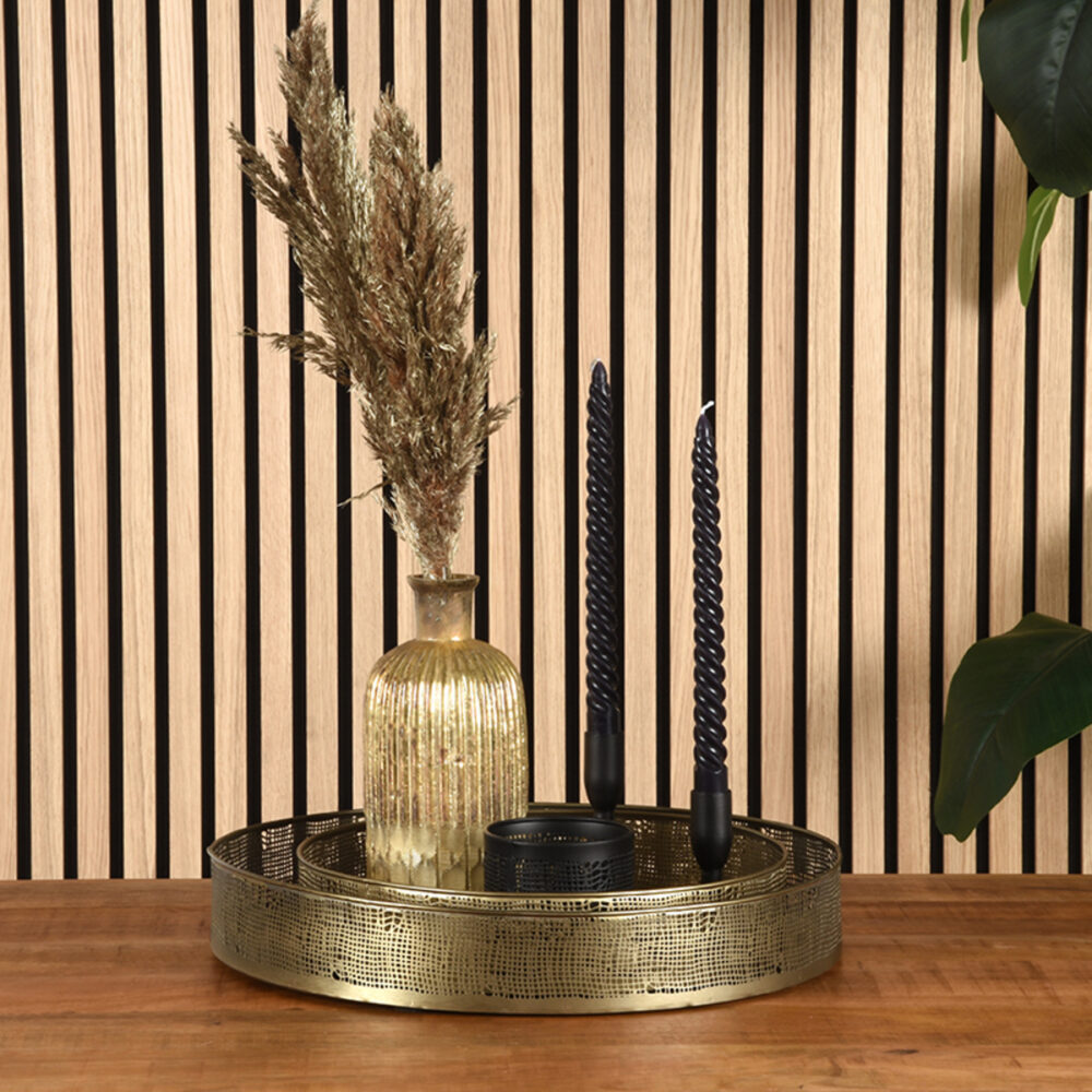 LABEL51 Dienbladen - Antiek goud - Metaal - One Size