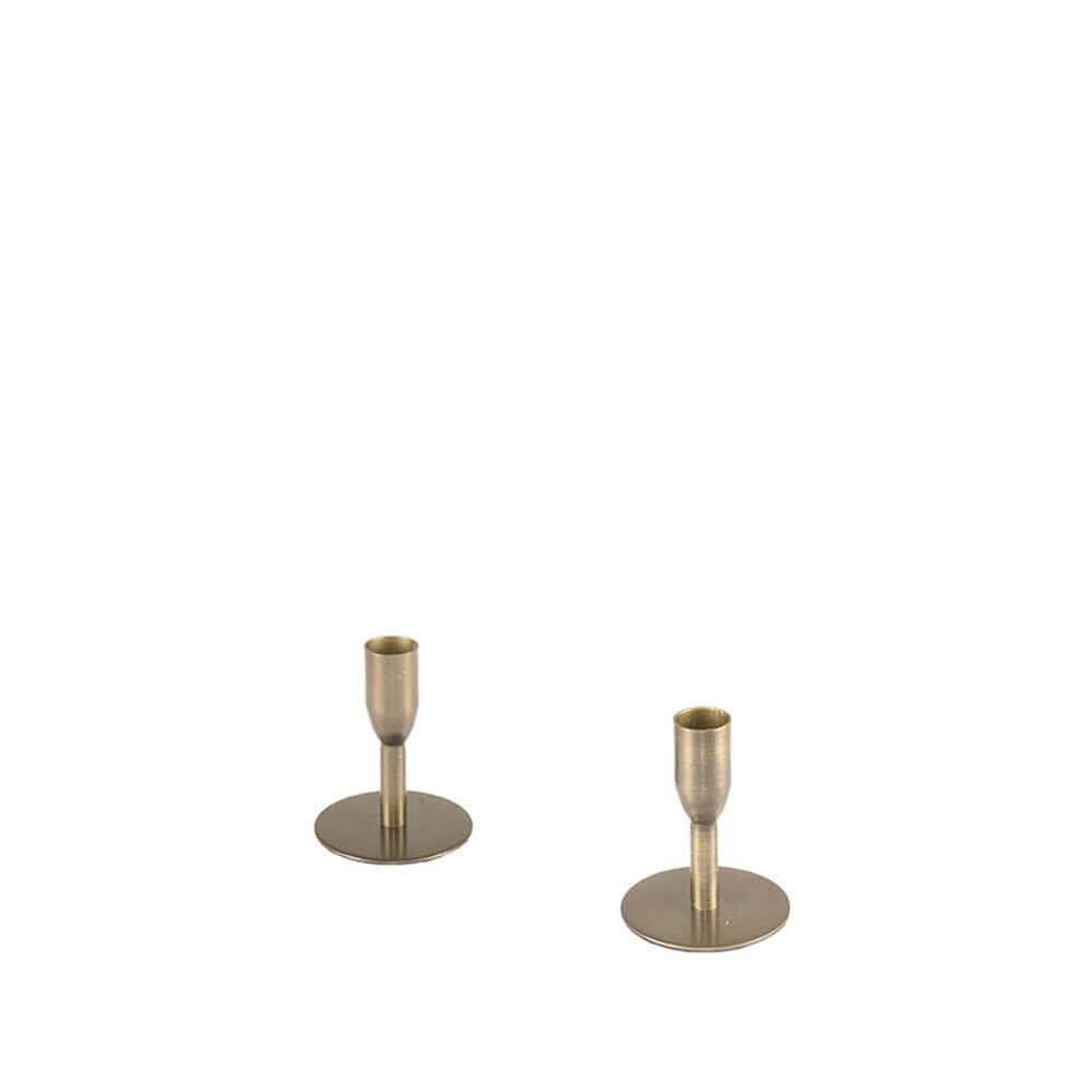 Elegante goudkleurige kaarsenstandaards voor een stijlvolle en moderne uitstraling. Perfect voor het decoreren van etenstafels, feesten of romantische avonden thuis. Hoogwaardige afwerking en design.