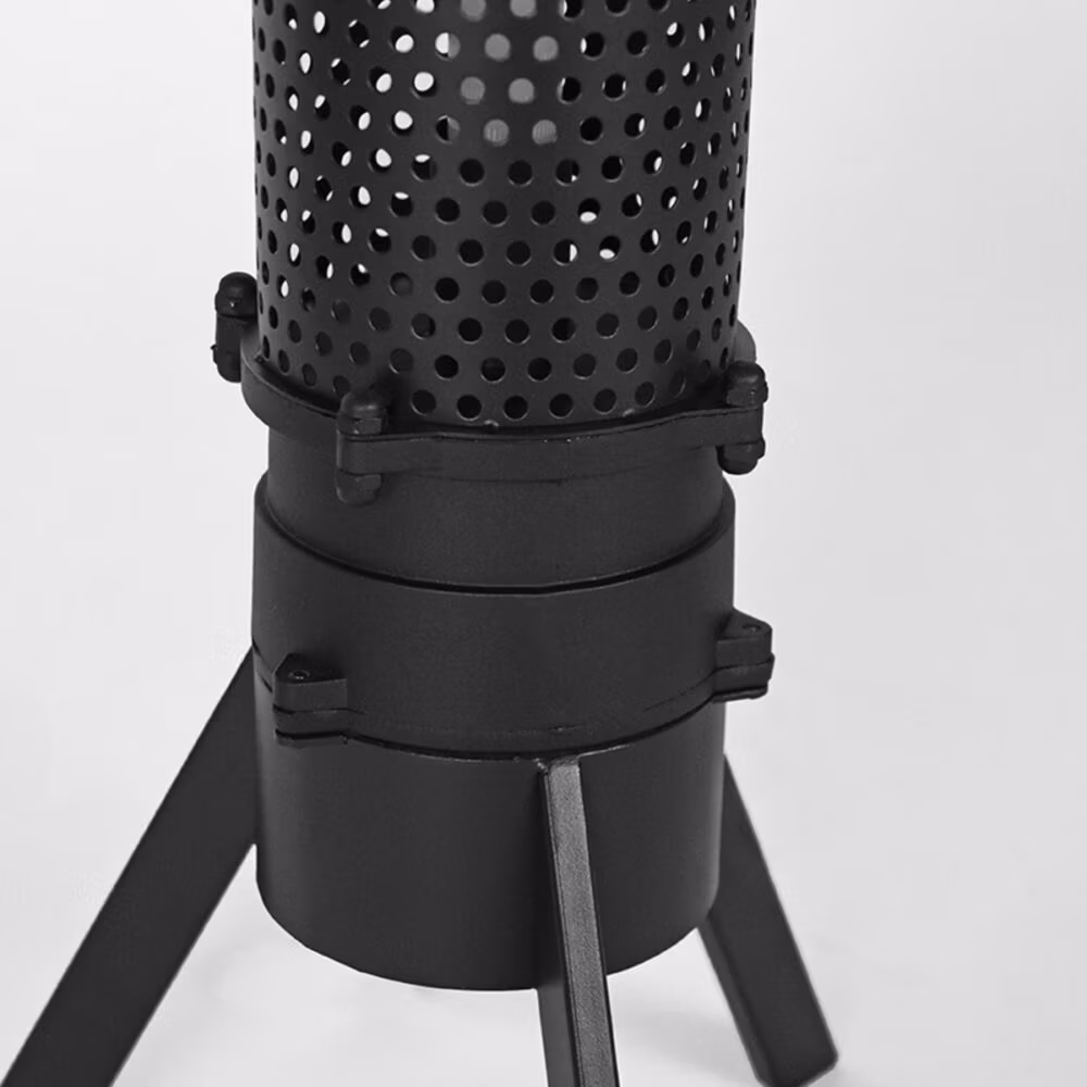 LABEL51 Tafellamp Tube - Zwart - Metaal