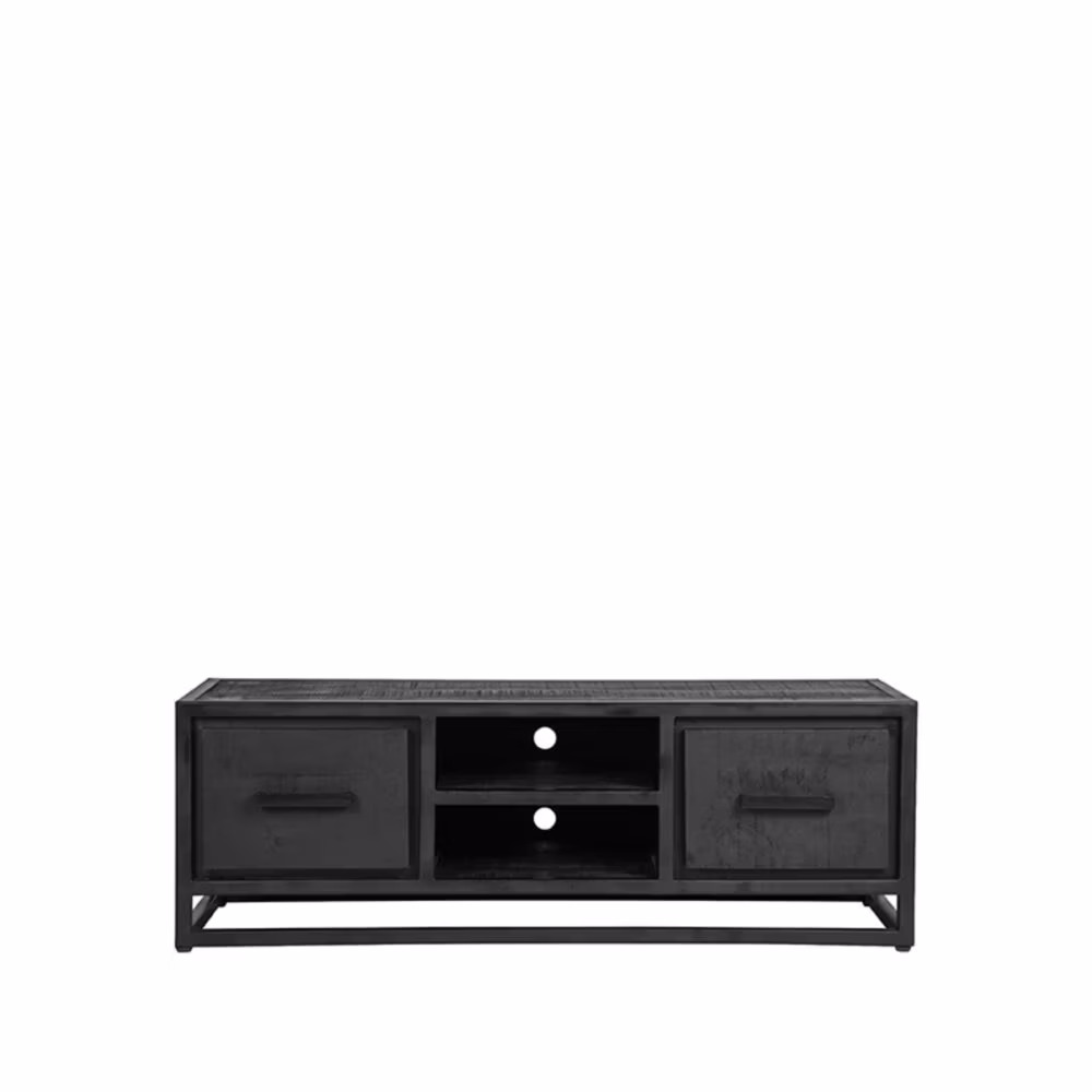 LABEL51 Tv-meubel Chili - Zwart - Mangohout - Tv-Meubel 120 cm