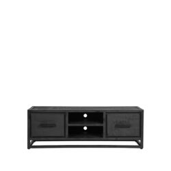 LABEL51 Tv-meubel Chili - Zwart - Mangohout - Tv-Meubel 120 cm
