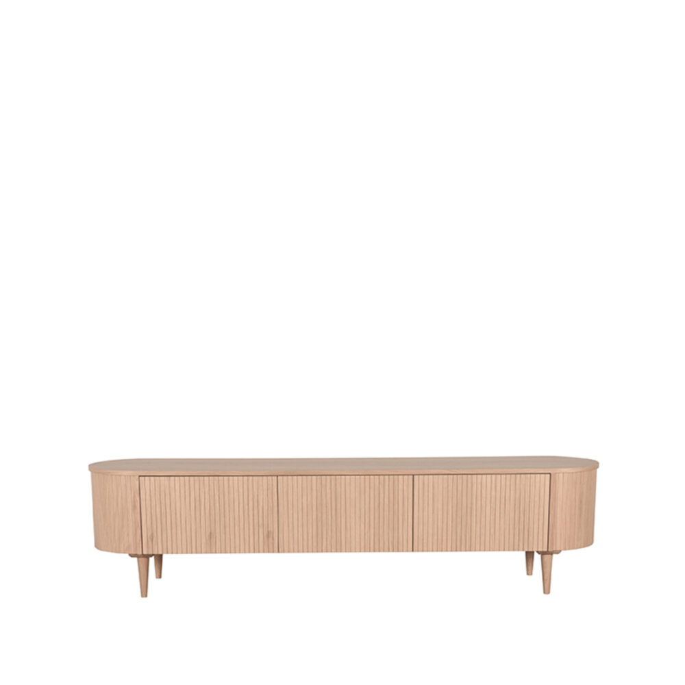 LABEL51 Tv-meubel Oliva - Naturel - Eiken - Tv-Meubel 220 cm
