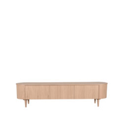 LABEL51 Tv-meubel Oliva - Naturel - Eiken - Tv-Meubel 220 cm