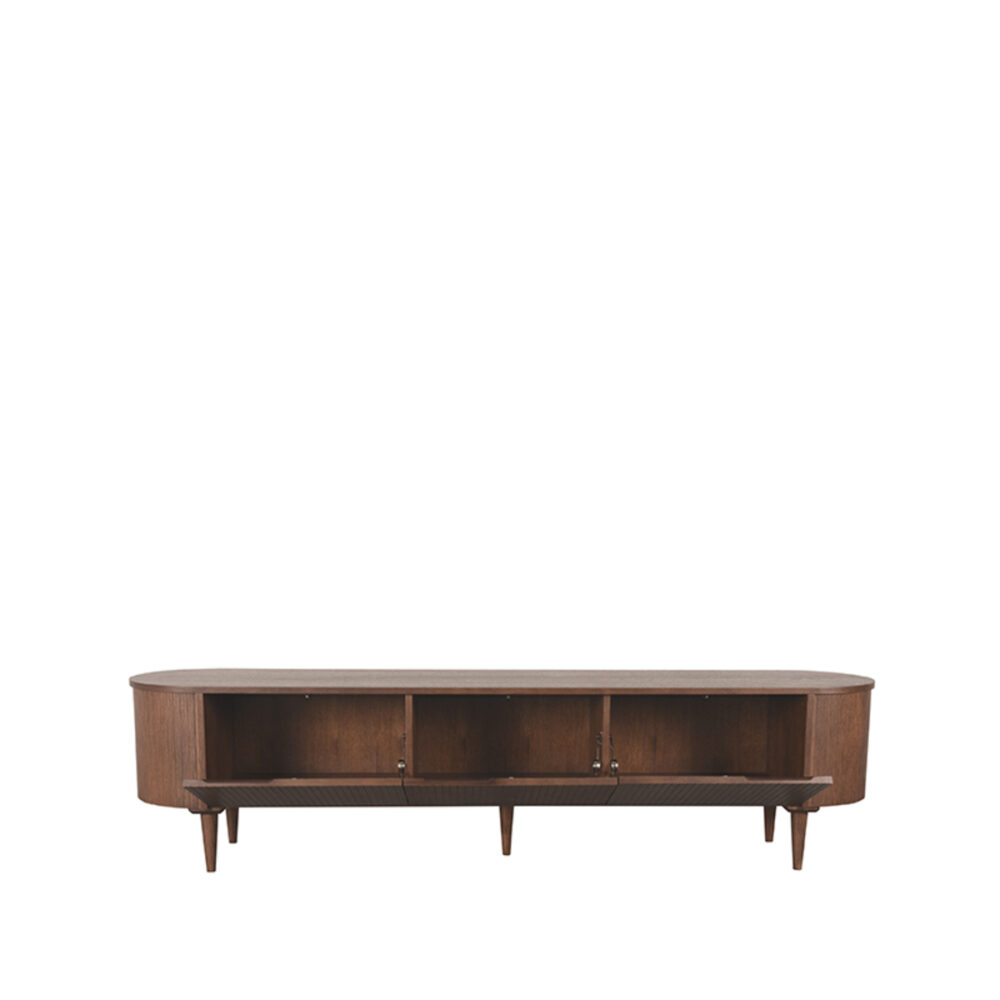 LABEL51 Tv-meubel Oliva - Walnoot - Eiken - Tv-Meubel 220 cm
