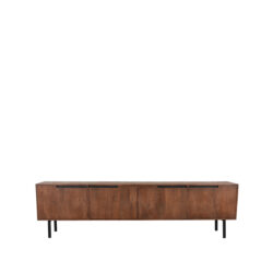 LABEL51 Tv-meubel Rio - Espresso - Mangohout - Tv-Meubel 220 cm