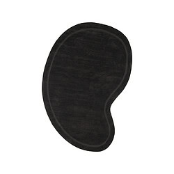 Zwarte houten accessoire van Mokana Meubelen, elegante en stijlvolle afwerking voor modern interieur.