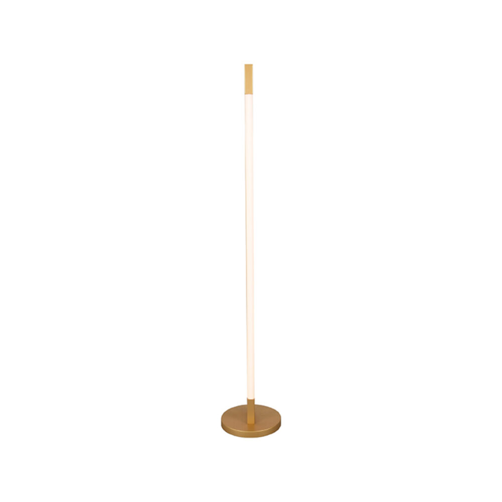 LABEL51 Vloerlamp Futuro - Antiek goud - Metaal - Vloerlamp
