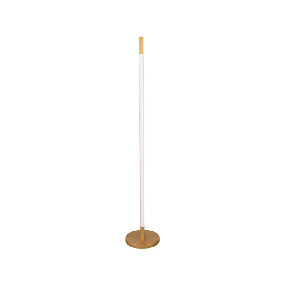 LABEL51 Vloerlamp Futuro - Antiek goud - Metaal - Vloerlamp