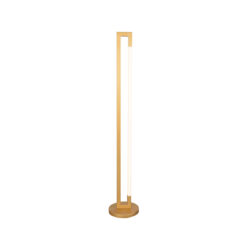 LABEL51 Vloerlamp Futuro - Antiek goud - Metaal - Vloerlamp