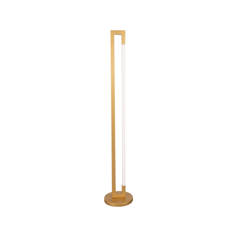 LABEL51 Vloerlamp Futuro - Antiek goud - Metaal - Vloerlamp