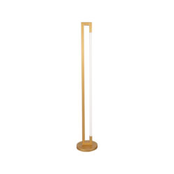 LABEL51 Vloerlamp Futuro - Antiek goud - Metaal - Vloerlamp