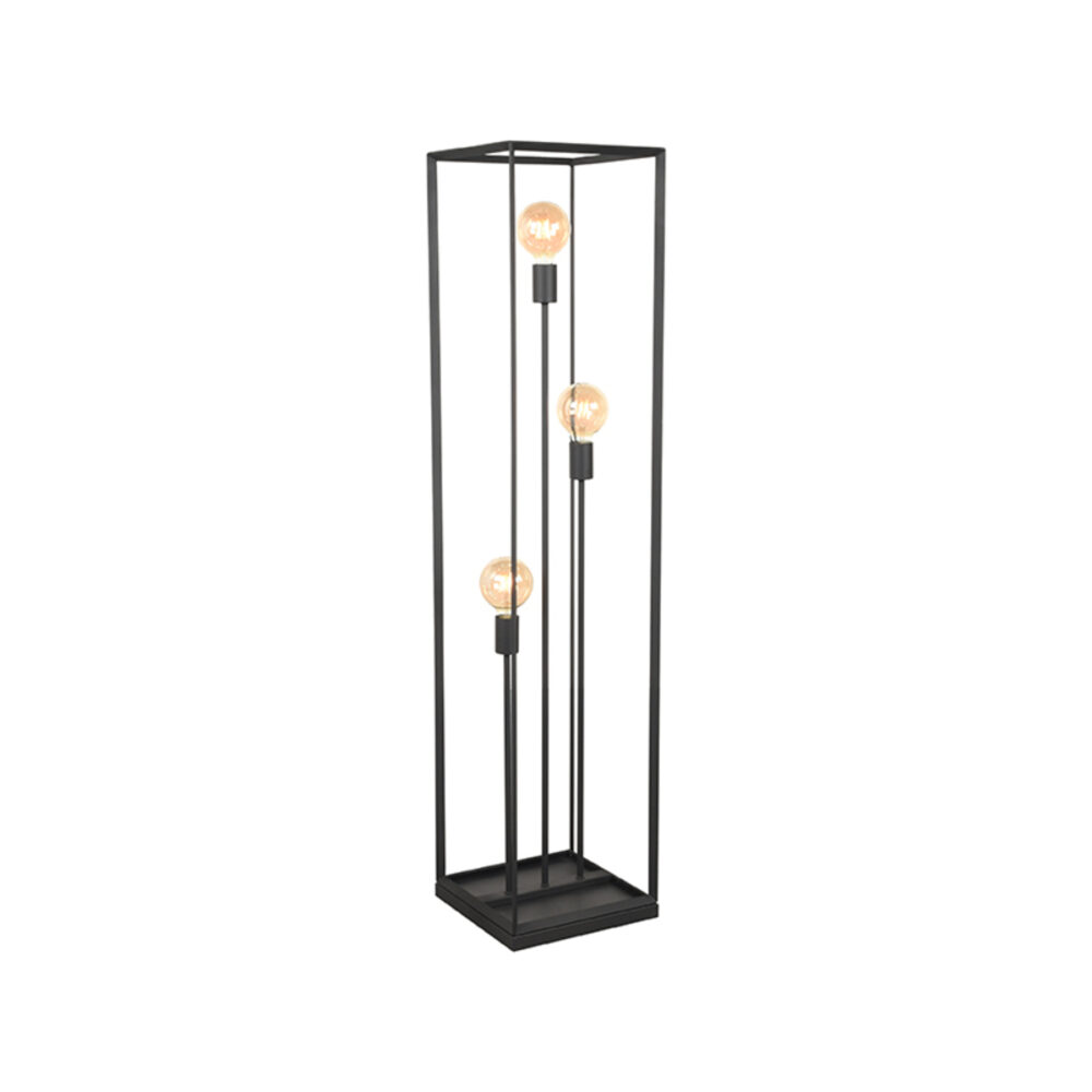 LABEL51 Vloerlamp Tetto - Zwart - Metaal - Vloerlamp