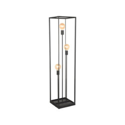 LABEL51 Vloerlamp Tetto - Zwart - Metaal - Vloerlamp