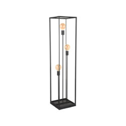 LABEL51 Vloerlamp Tetto - Zwart - Metaal - Vloerlamp