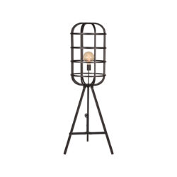 LABEL51 Vloerlamp Twine - Zwart - Metaal