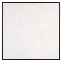 Elegante wit houten wandpaneel met textuurrijk en artistiek design, perfect voor moderne interieurdecoratie.