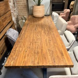 Donny Teakhouten Eettafel Massief 280cm